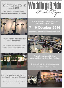 Wedding & Bride Bridal Expo 2016